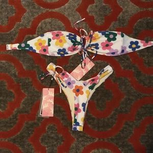 Blackbough Alana Top and Bottom Daisy Bloom M